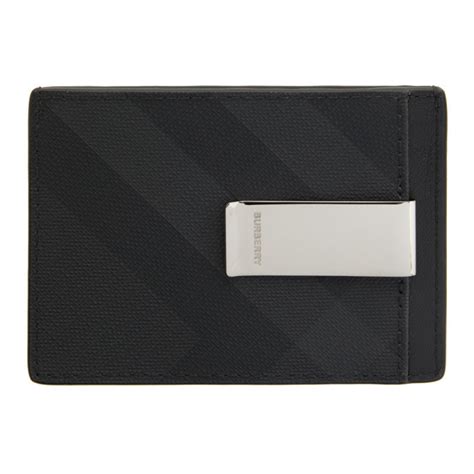 business card holder burberry|Burberry card holder money clip.